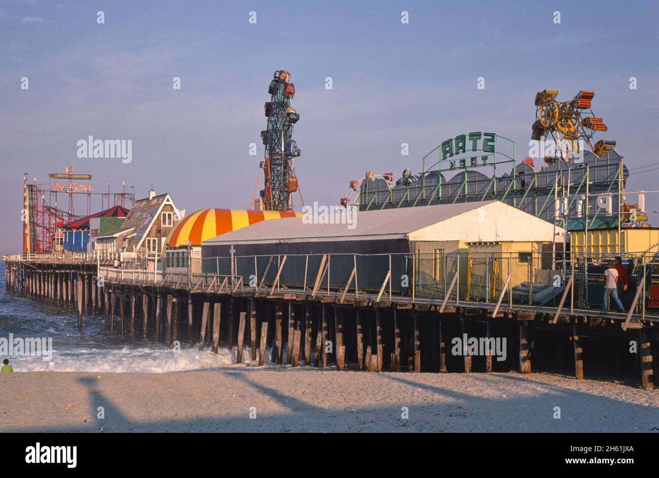 Casino Pier P.M., Seaside Heights, New Jersey; ca. 1978 Stock Photo Alamy
