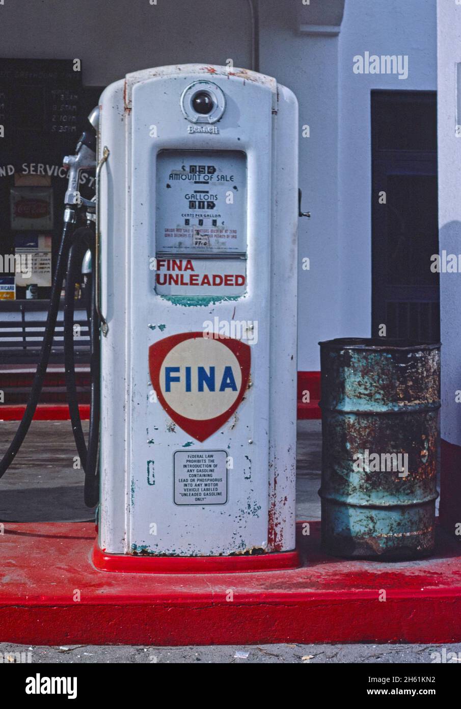 1970s fina gas station hires stock photography and images Alamy
