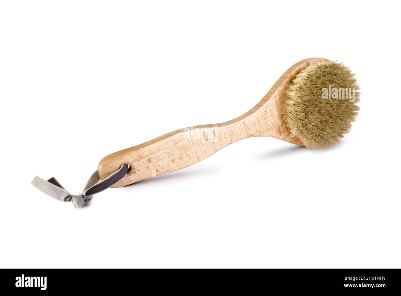 Massage brush with natural bristles Stock Photo