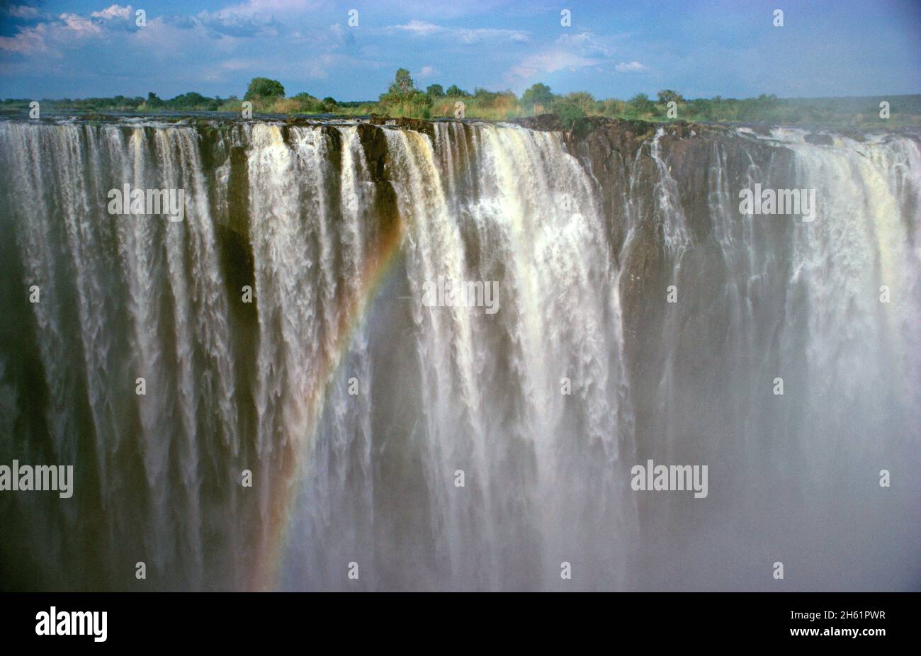 Zimbabwe. Matabeleland North. Victoria Falls. Stock Photo