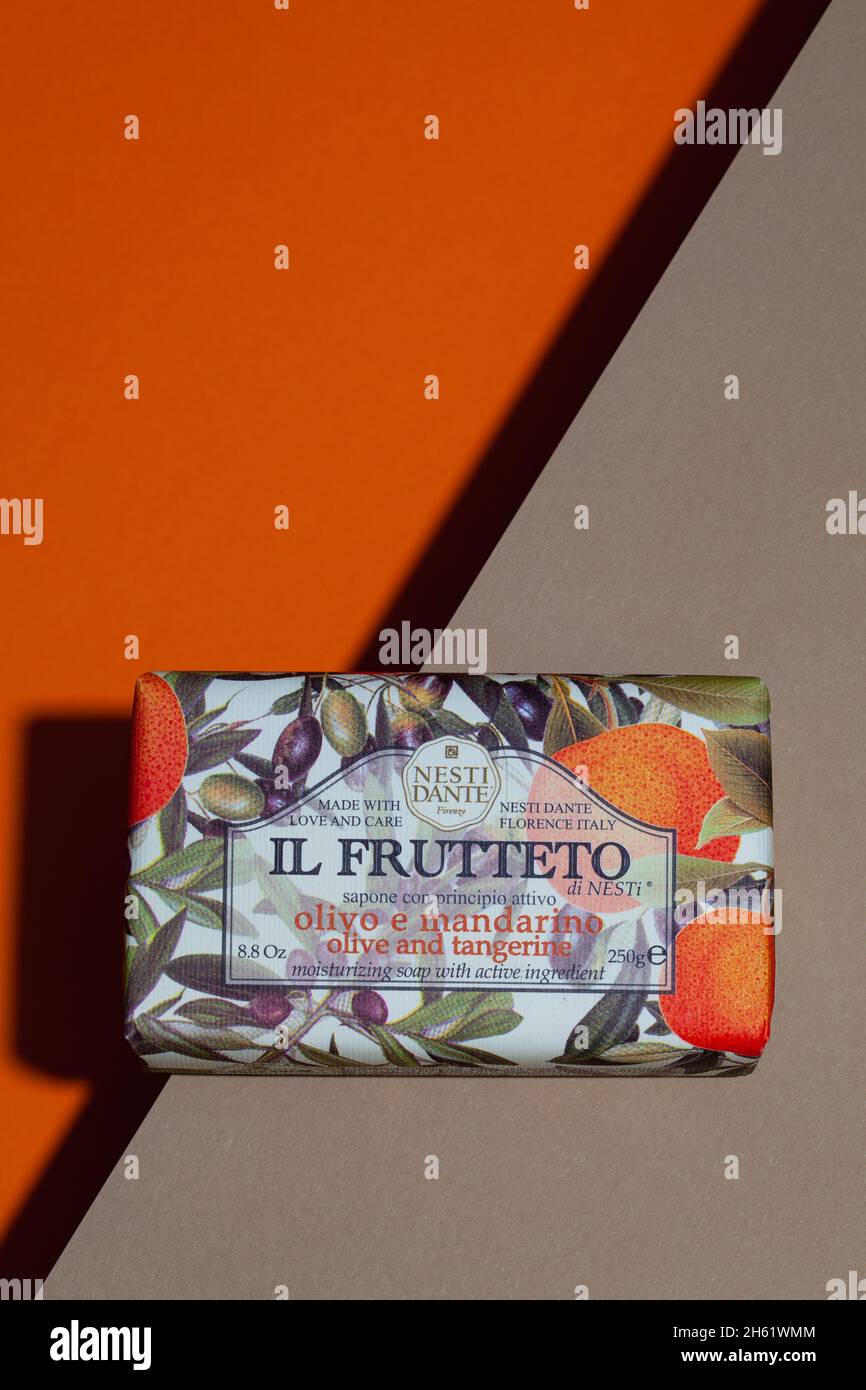 Prague,Czech Republic 6 November,2021 Natural Nesti Dande soap od