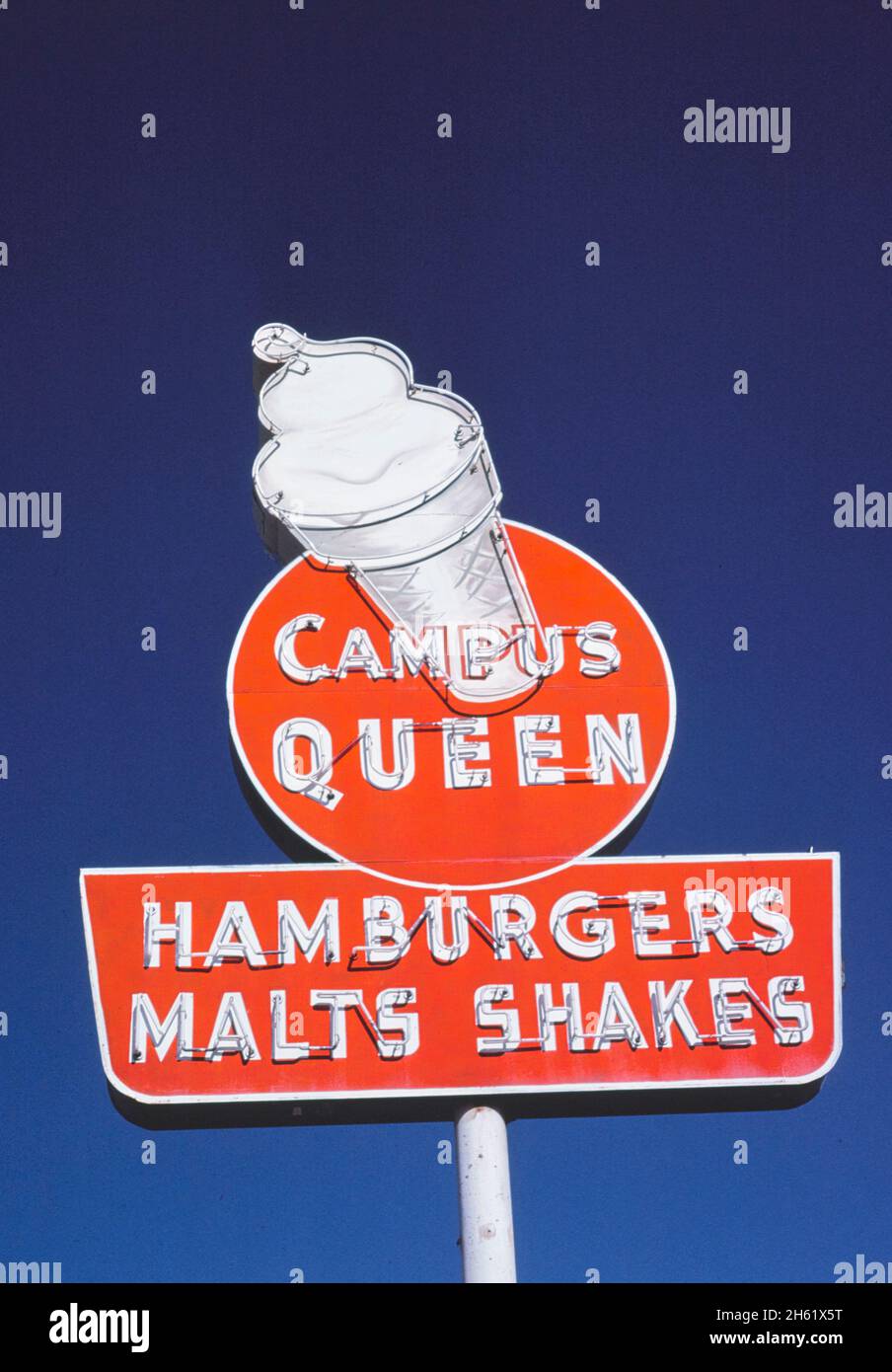 Campus queen ice cream sign hires stock photography and images Alamy