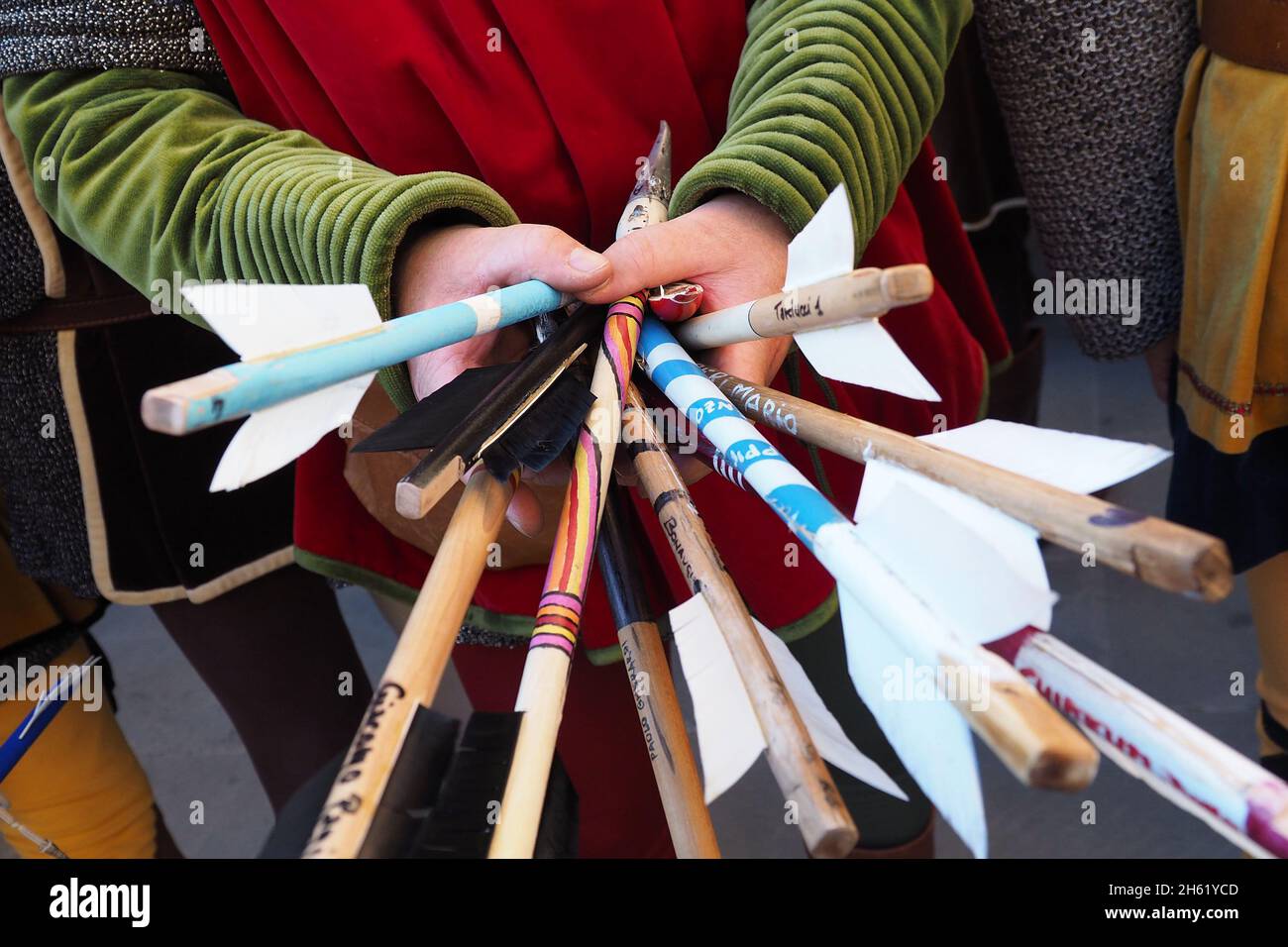 Italy, Sansepolcro (Arezzo), september 12, 2021 : Palio of Crossbow (Palio  della Balestra). It is a historical event that has been held continuously s  Stock Photo - Alamy
