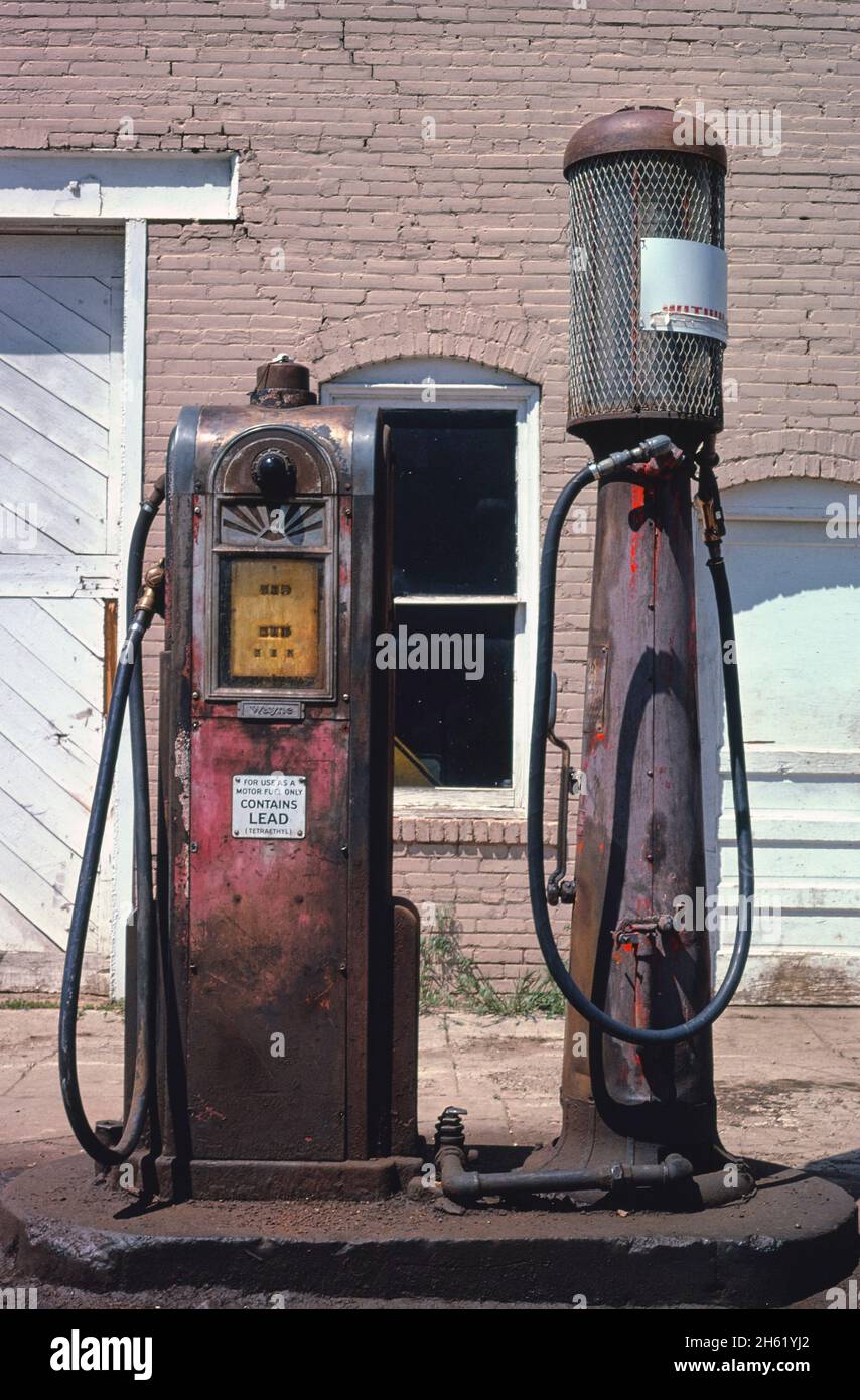 Pumps, Spearfish, South Dakota; ca. 1980 Stock Photo Alamy