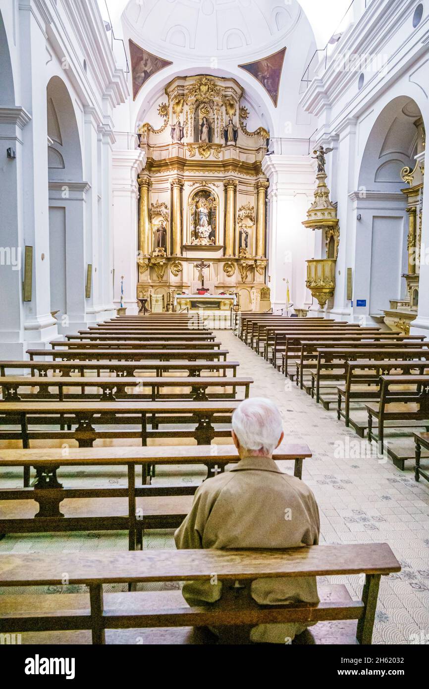 Buenos Aires Argentina,Iglesia de Santa Catalina,Church & Monastery of St. Catherine of Siena,nave pews altar senior citizen Hispanic inside interior Stock Photo - Alamy Buenos Aires Argentina,Iglesia de Santa Catalina,Church & Monastery of St. Catherine of Siena,nave pews altar senior citizen Hispanic inside interior Stock Photo - Alamy