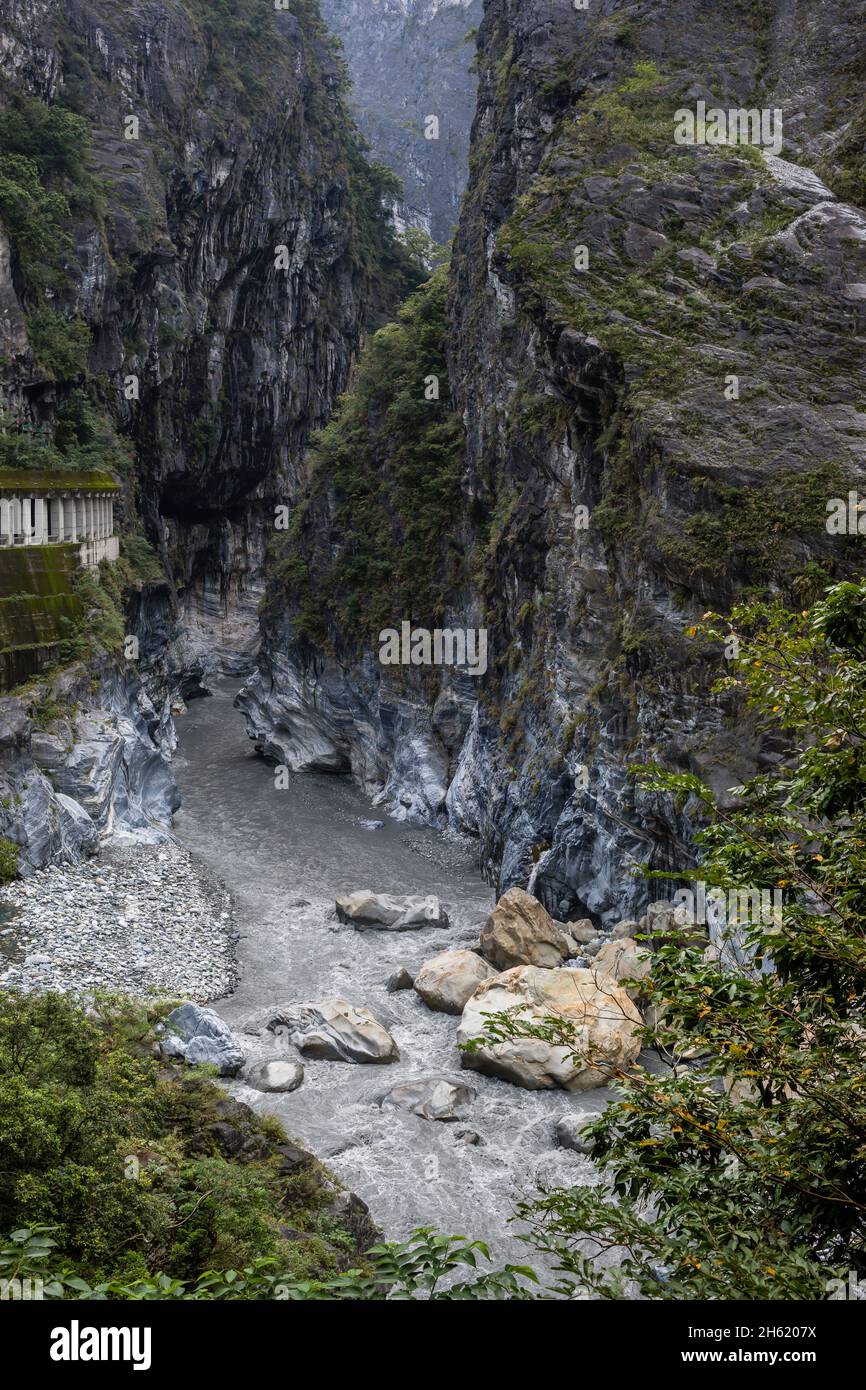 Famous gorge in taroko national hi-res stock photography and images - Alamy