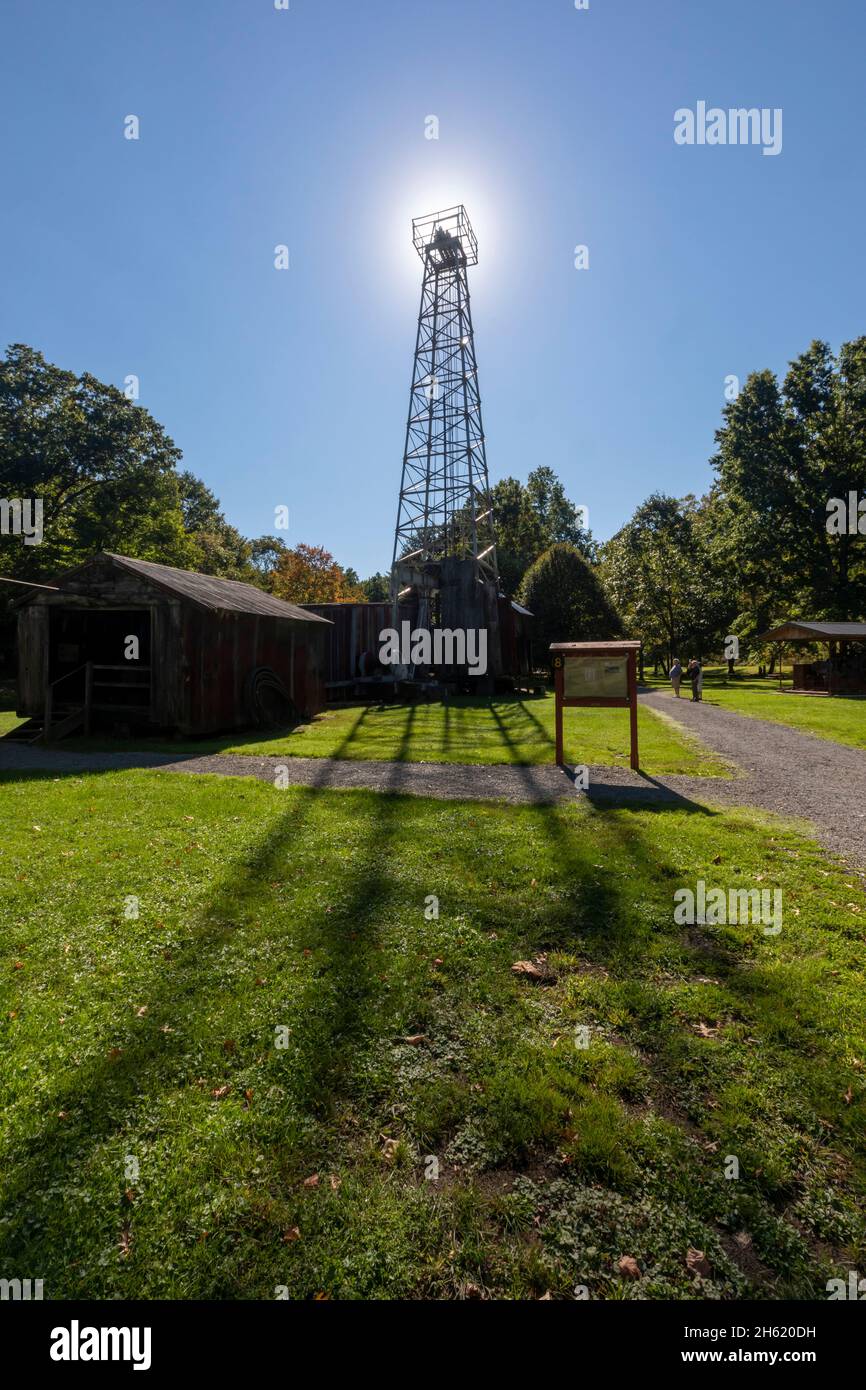 Titusville, Pennsylvania The Drake Well Museum and Park, where in