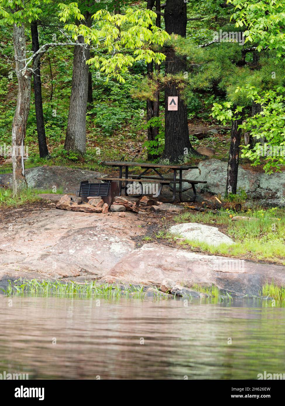 camping in canada,ontario,kawartha highlands provincial park,canoe