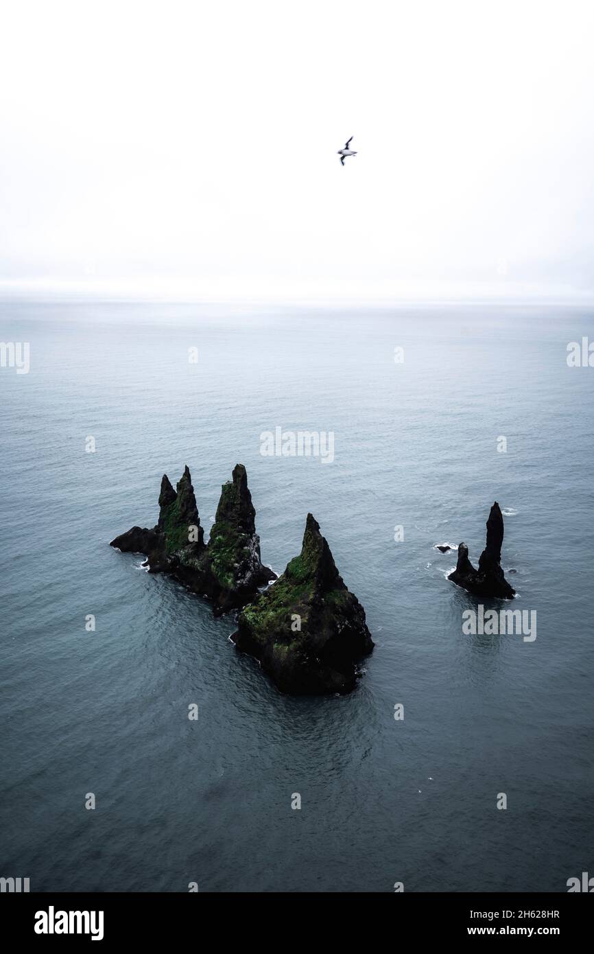 Spiky rock in the sea hi-res stock photography and images - Alamy