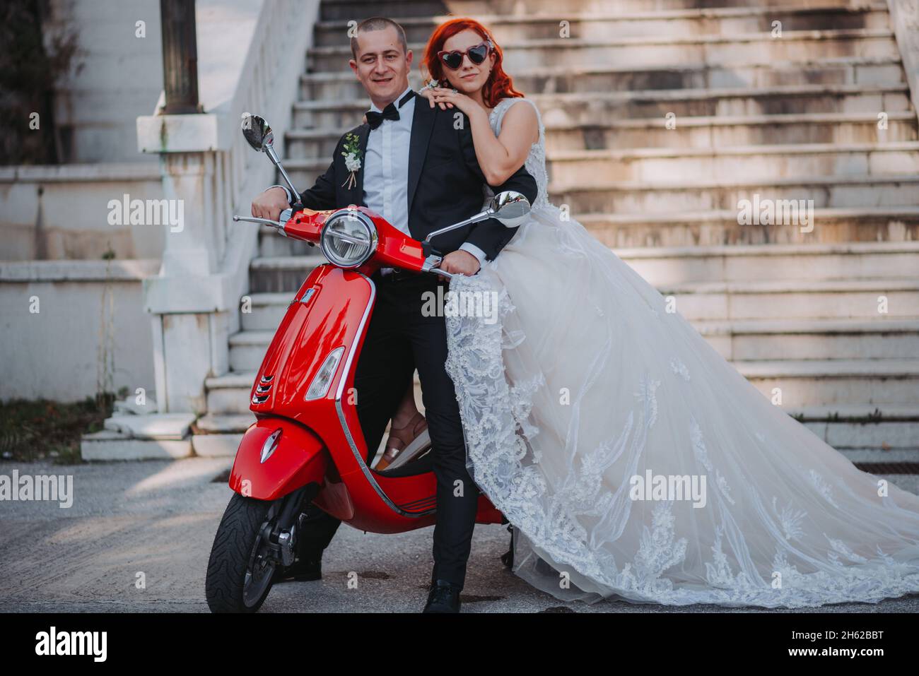 red gown photoshoot