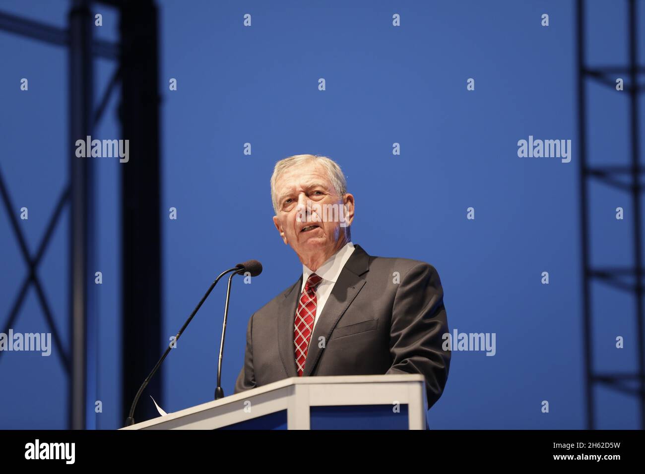 John ashcroft delivers remarks hires stock photography and images Alamy