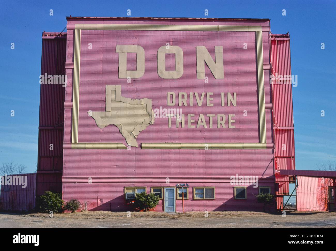 Don Drivein Theater, Routes 65, 90 and 287, Port Arthur, Texas; ca