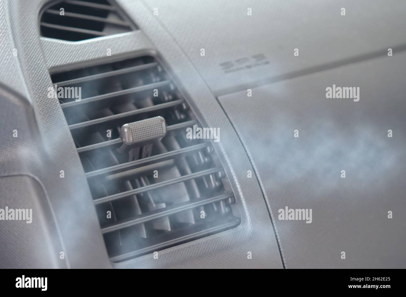 Interior car cabin, airconditioning car Stock Photo Alamy