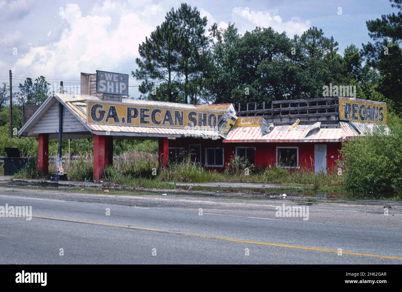 Pecan Shop, Route 17, Kingsland, ca. 1979 Stock Photo Alamy