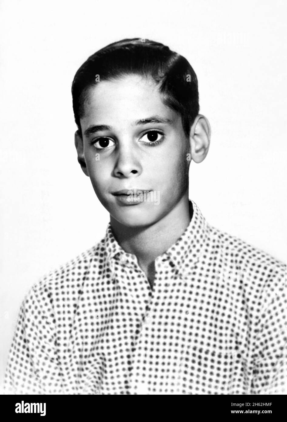 1958 ca , USA : The celebrated american Camp movie director JOHN WATERS ( born 22 april 1946 ) when was a young boy aged 12 . Unknown photographer .- HISTORY - FOTO STORICHE - REGISTA CINEMATOGRAFICO - MOVIE - CINEMA - PORTRAIT - RITRATTO - personalità da bambino bambini da giovani giovane - personality personalities when was young - INFANZIA - CHILD - CHILDREN - CHILDHOOD - TEENAGER - RAGAZZO - GAY - LGBT - CAMP  --- ARCHIVIO GBB Stock Photo