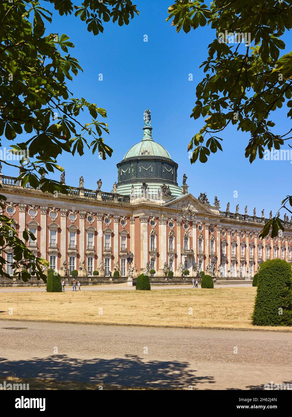 new palais sanssousi in potsdam,brandenburg,germany,europe Stock Photo