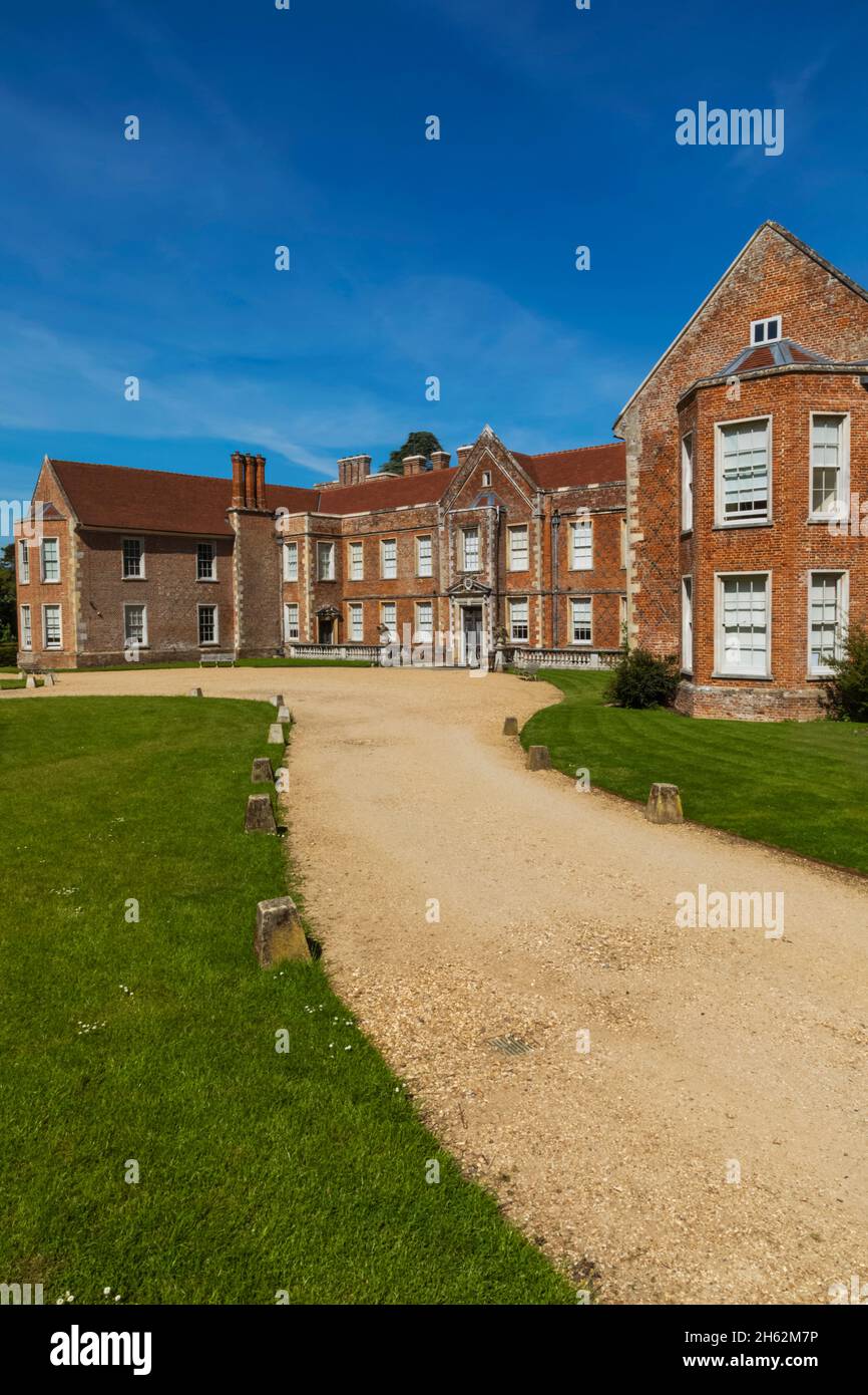 england,hampshire,the vyne country house at sherborne st.john near basingstoke Stock Photo