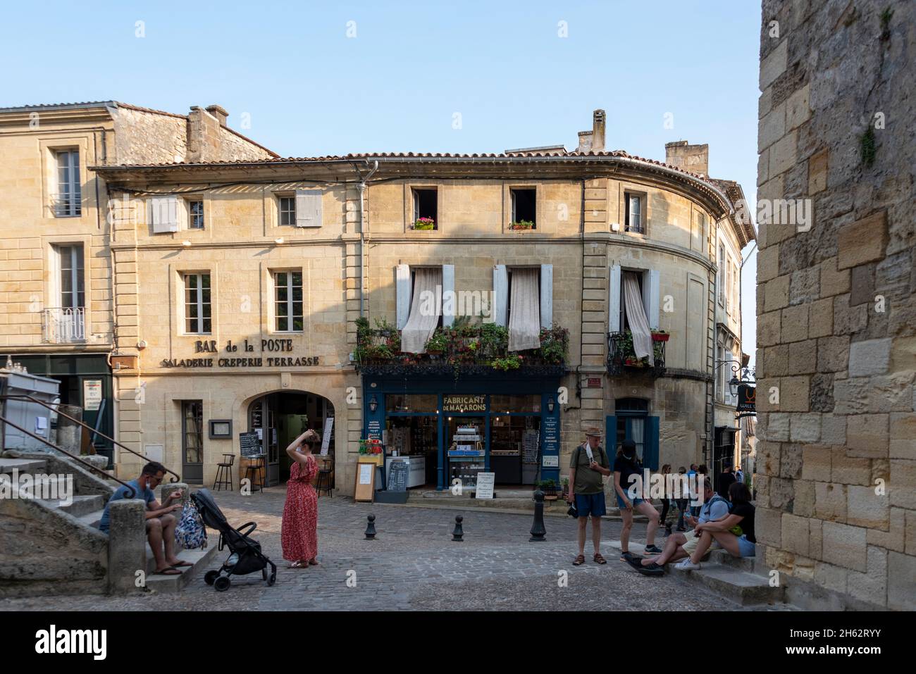 france,nouvelleaquitaine,gironde department,saint emilion,old town,famous wine town,is a unesco