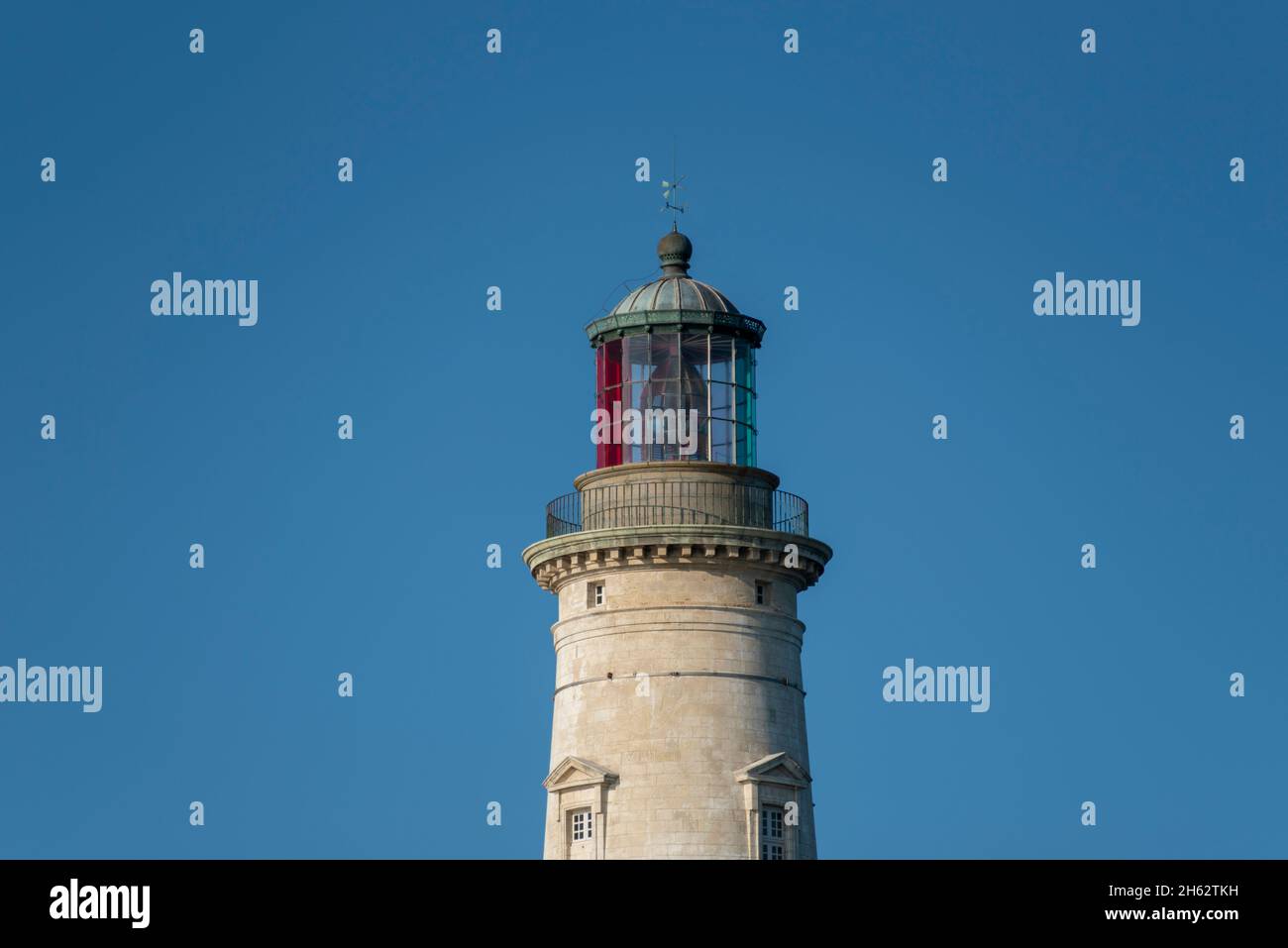 france,nouvelle-aquitaine,gironde department,le verdon-sur-mer,the cordouan lighthouse in the gironde estuary. the building has been a unesco world heritage site since summer 2021 Stock Photo