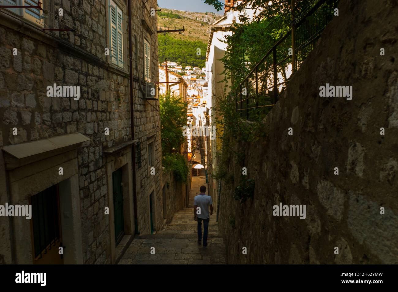 dubrovnik,croatia - famous as king's landing in the tv-series game of thrones Stock Photo