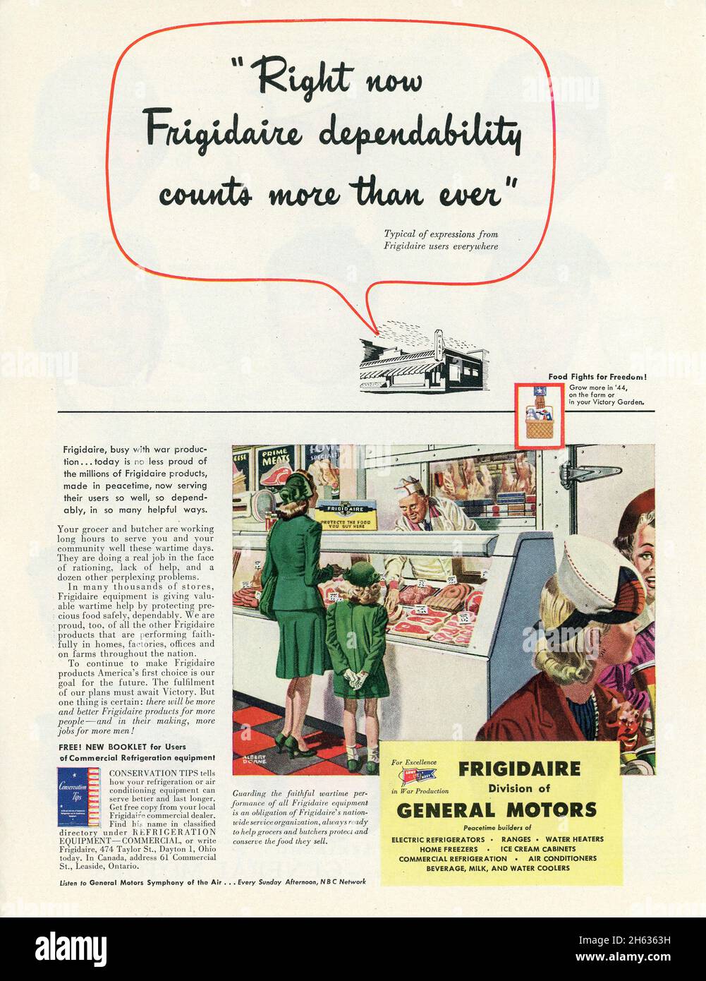 29 May 1944 'Time' newsmagazine issue advertisement, USA Stock Photo