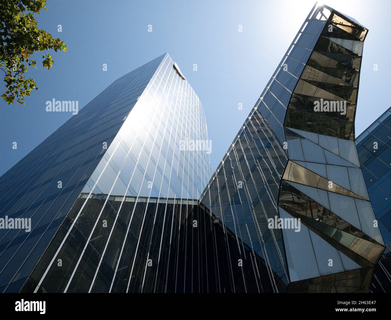 torre mare nostrum,represents the site of the first gas plant in spain. built in 2006 by the architects enric miralles,benedetta tagliabue,in barcelona,spain Stock Photo