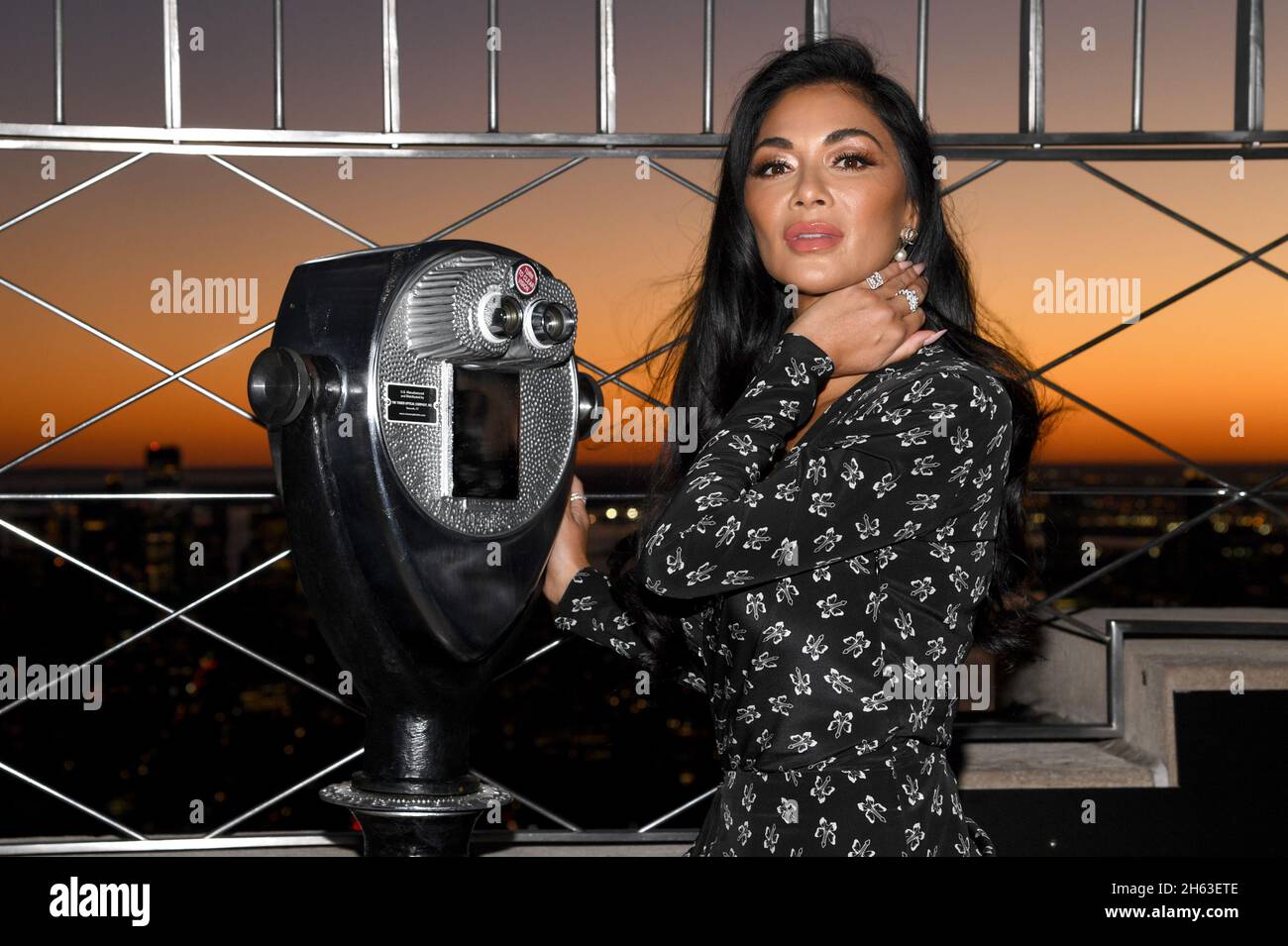 New York, USA. 12th Nov, 2021. Actress and singer Nicole Scherzinger