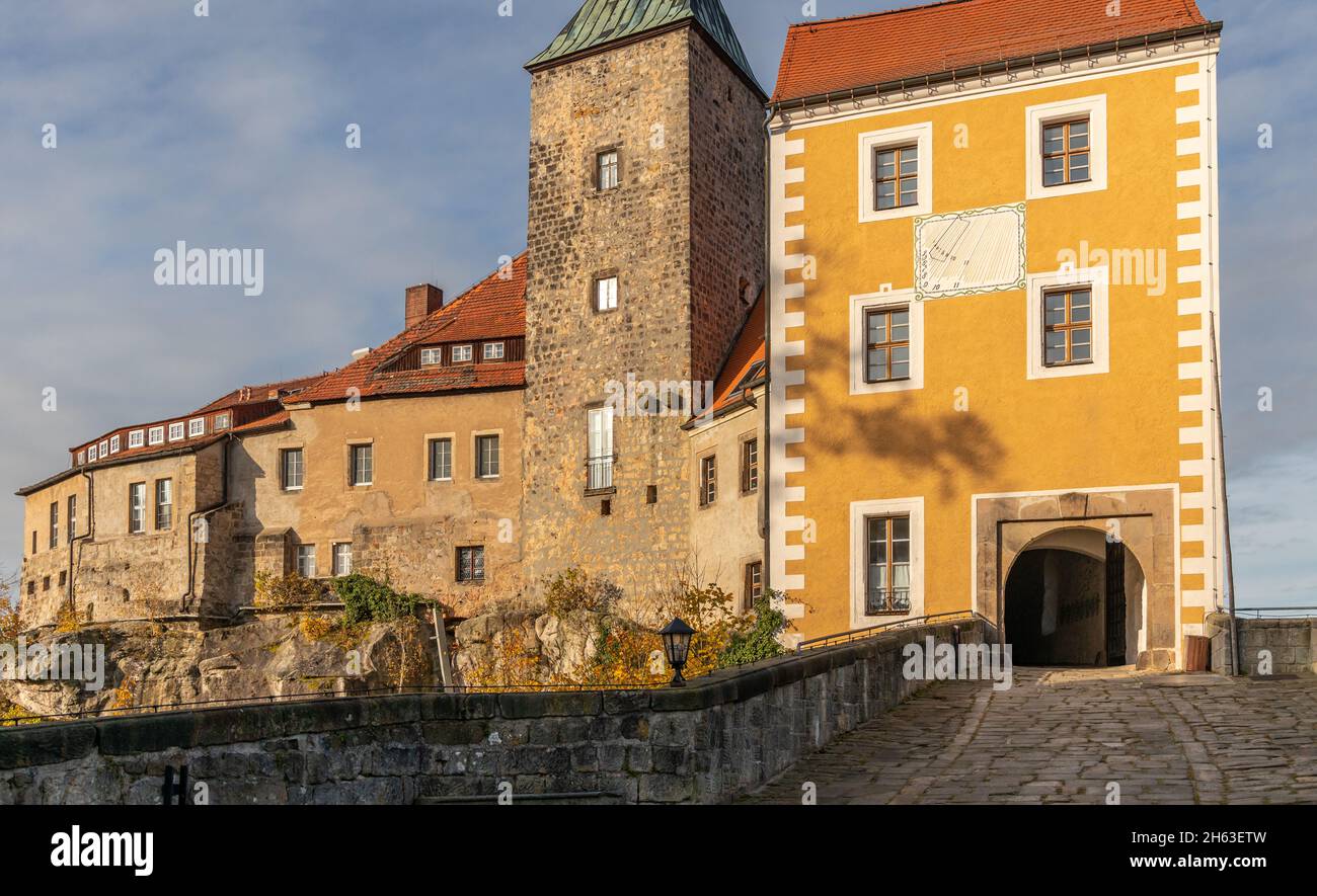Impressionen von der Burg Hohnstein im Elbsandsteingebirge sächsische