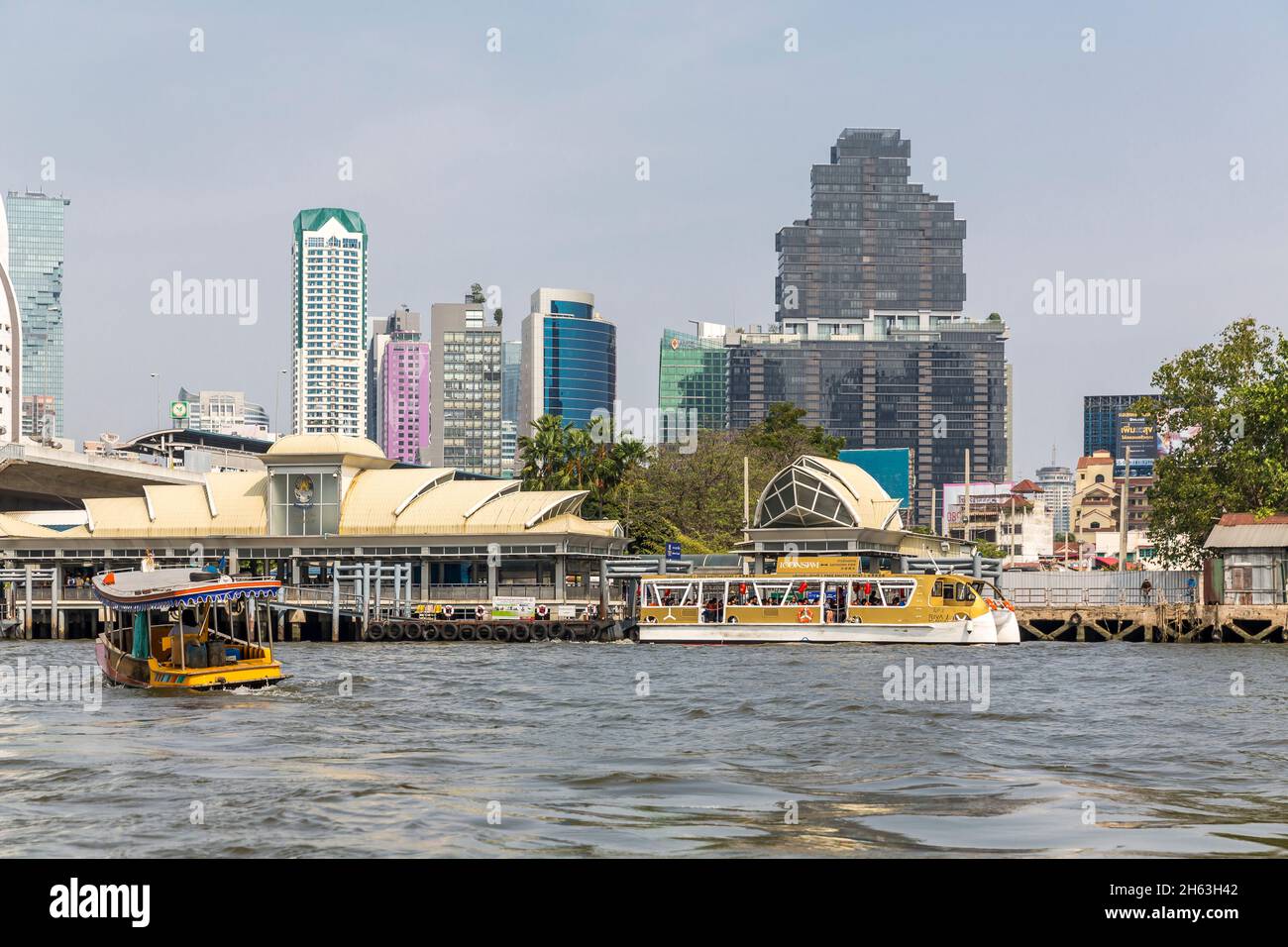 Luxury shops in Iconsiam shopping mall in Bangkok, Thailand - Stock Photo ,  #Aff, #Iconsiam, #shopping, #Luxury, #shops #AD