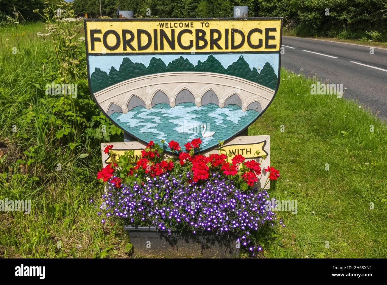 to fordingbridge town sign hires stock photography and images