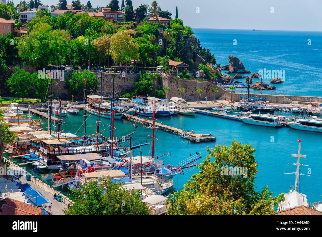 Antalya port town hi-res stock photography and images - Alamy