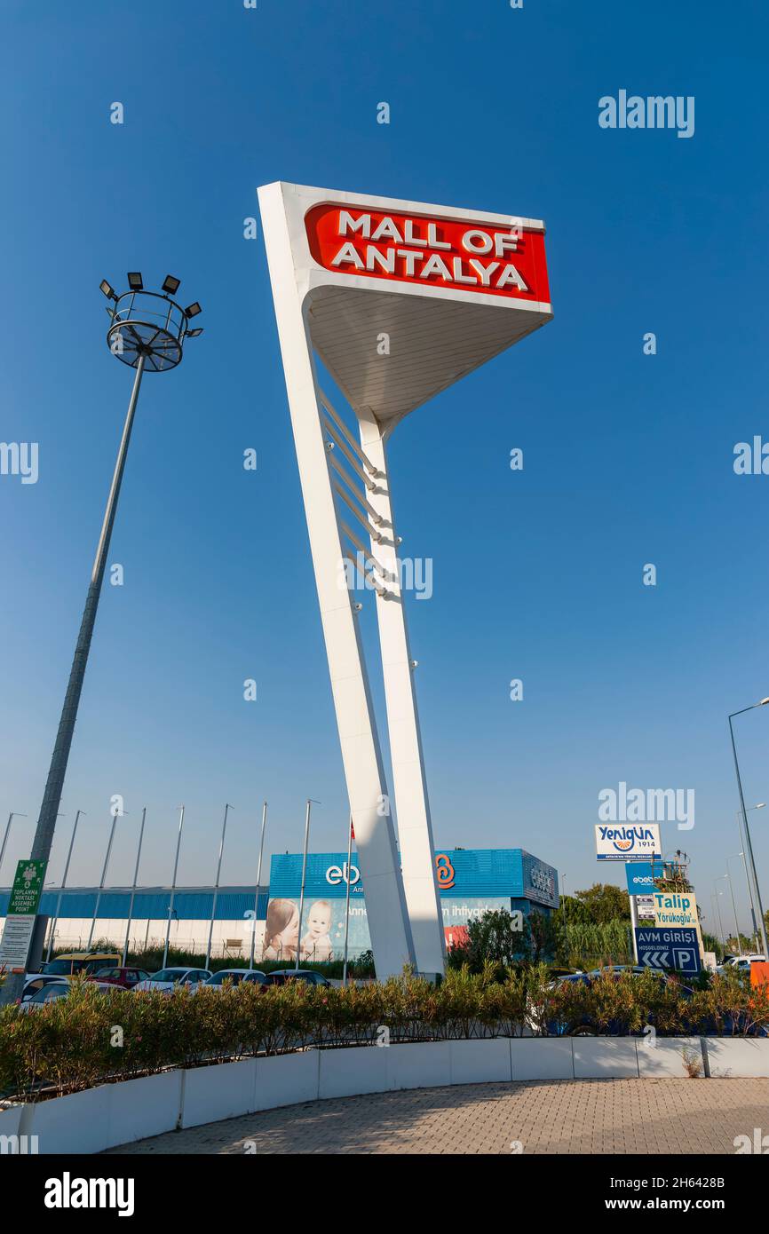 shopping center,mall of antalya,kepez,antalya,turkey Stock Photo