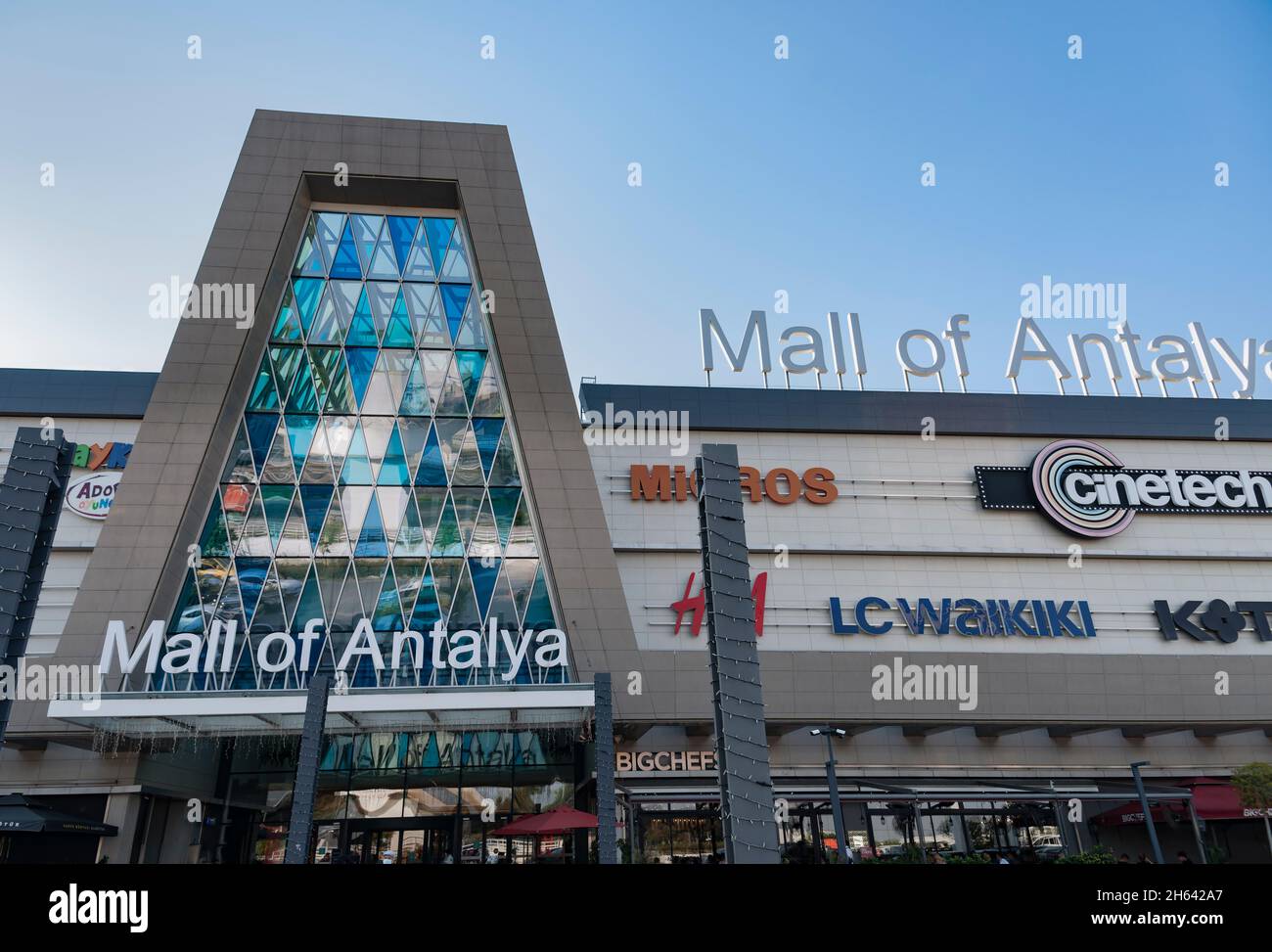 shopping center,mall of antalya,kepez,antalya,turkey Stock Photo