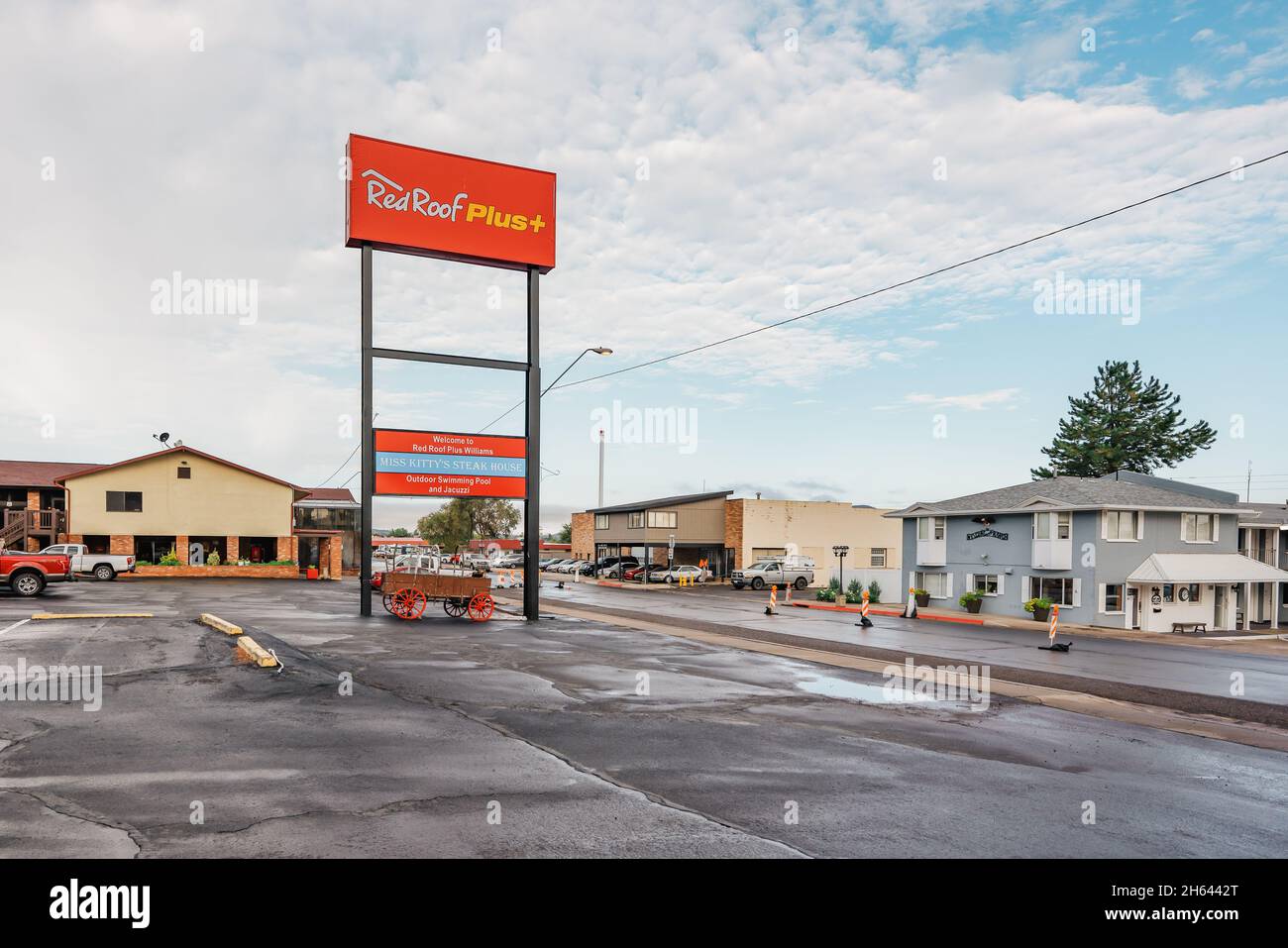 Williams, Arizona, USA September 27, 2021 Red Roof Plus+ Williams