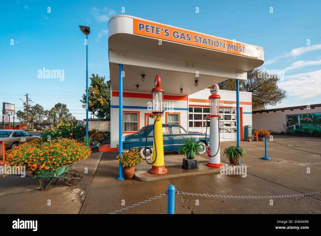 Williams, Arizona, USA September 27, 2021 Pete's Rt 66 Gas Station