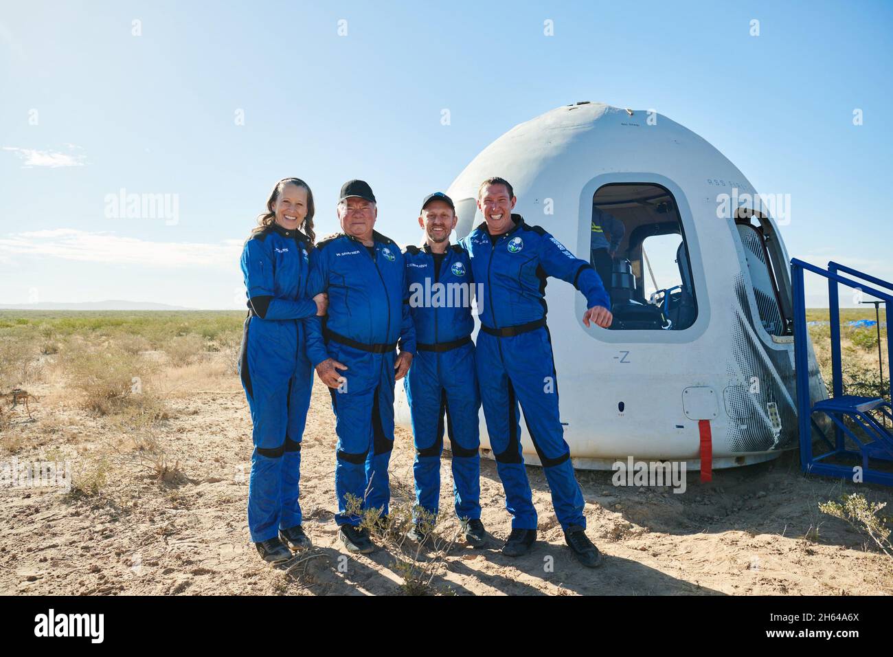 Van Horn, Texas, USA. 13th Oct, 2021. Astronauts AUDREY POWERS, WILLIAM