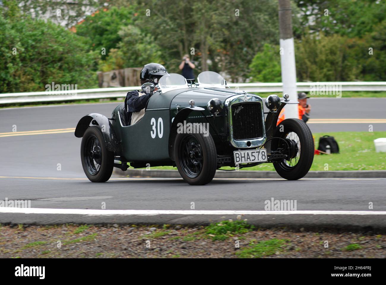 Austin at Waitemata Vintage Car Club Chelsea Walsh hillclimb