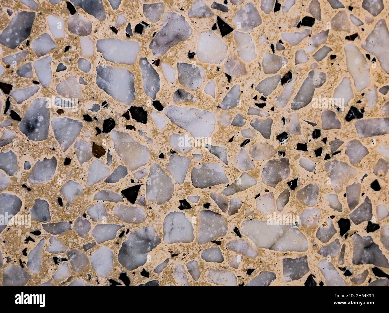 Artificial marble floor background Stock Photo