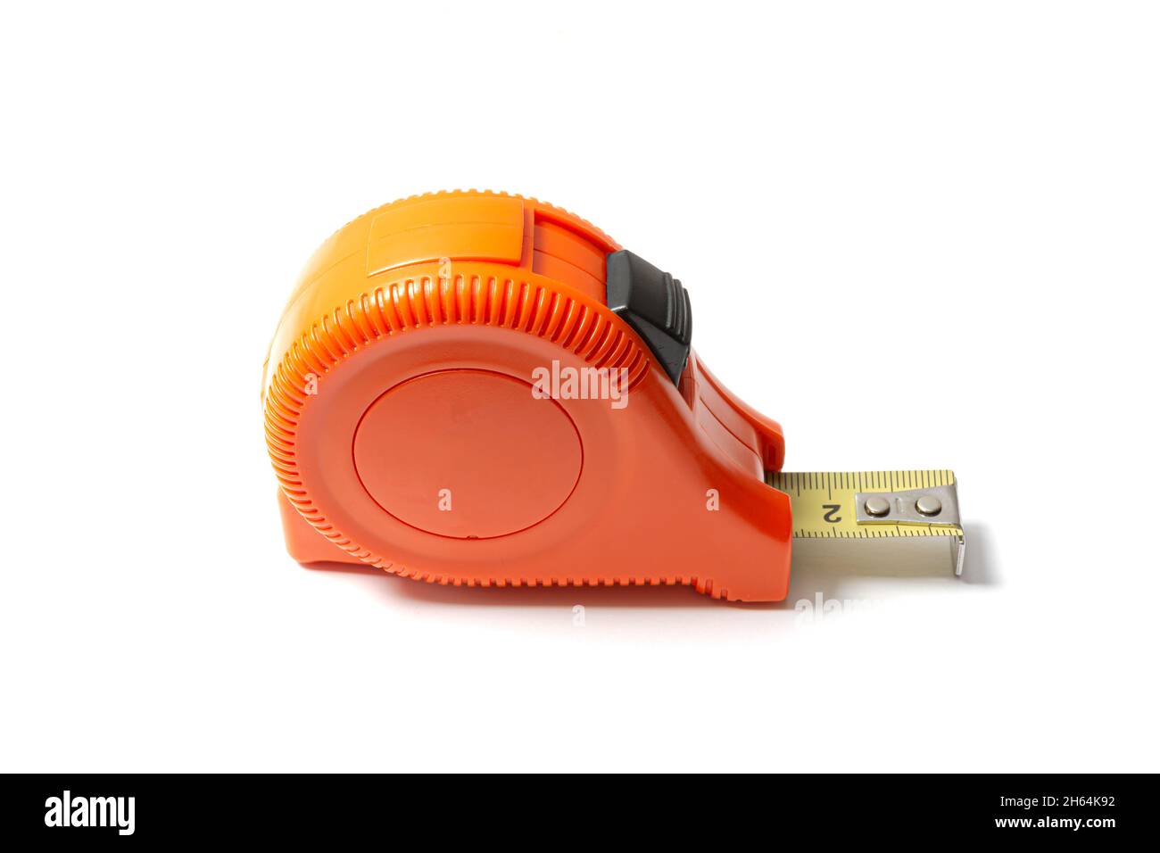 Measuring tape isolated on white background Stock Photo