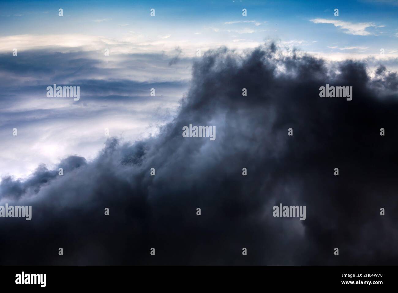 Naturally Dramatic Natural Dramatic Clouds Area Background Stock Photo - Alamy