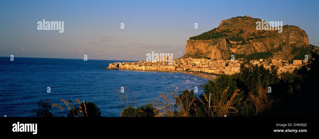 Italy, Sicily, Palermo district, Cefalu Stock Photo
