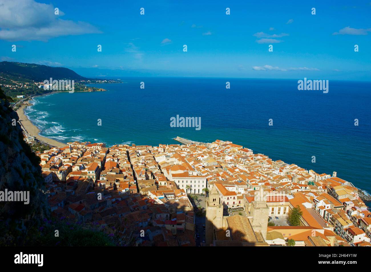 Italy, Sicily, Palermo district, Cefalu Stock Photo