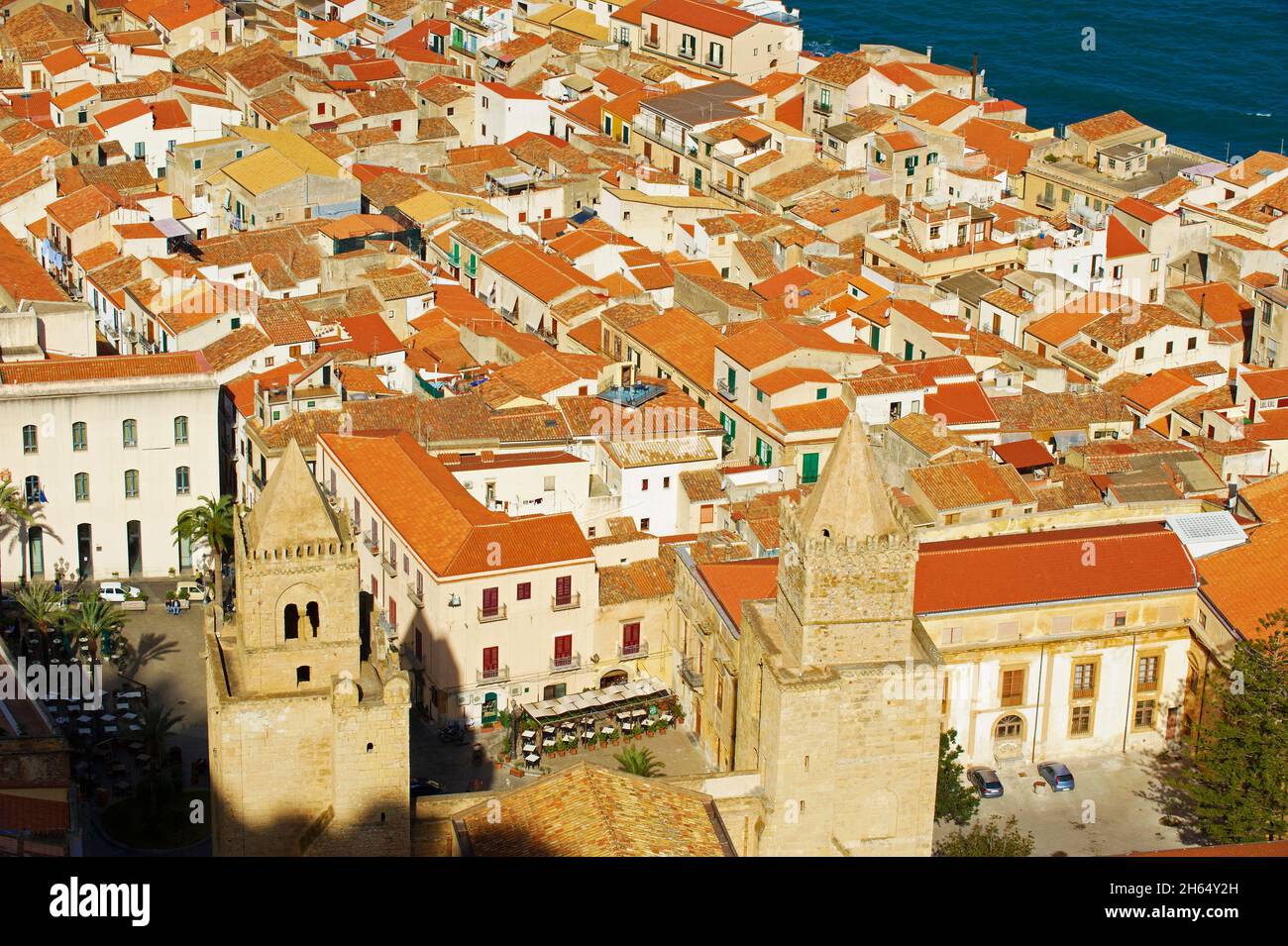 Italy, Sicily, Palermo district, Cefalu Stock Photo