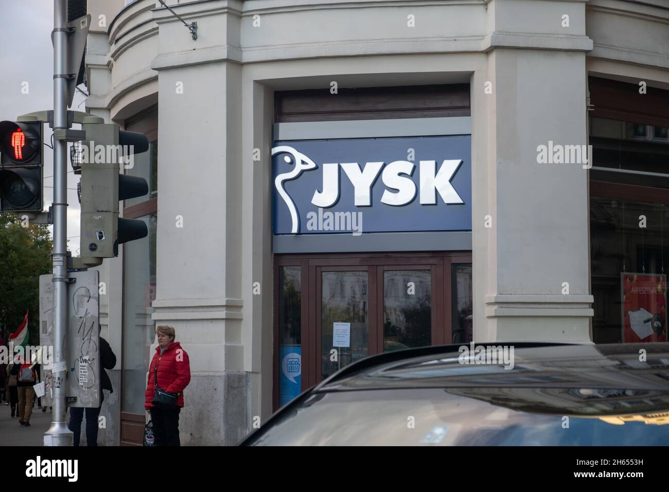 Jysk sign hi-res stock photography and images - Alamy