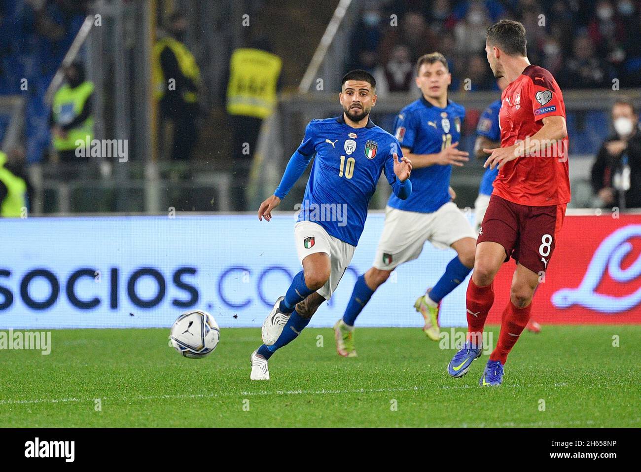 Lorenzo Insigne (Italy) during the FIFA World Cup Qatar 2022 Group C ...