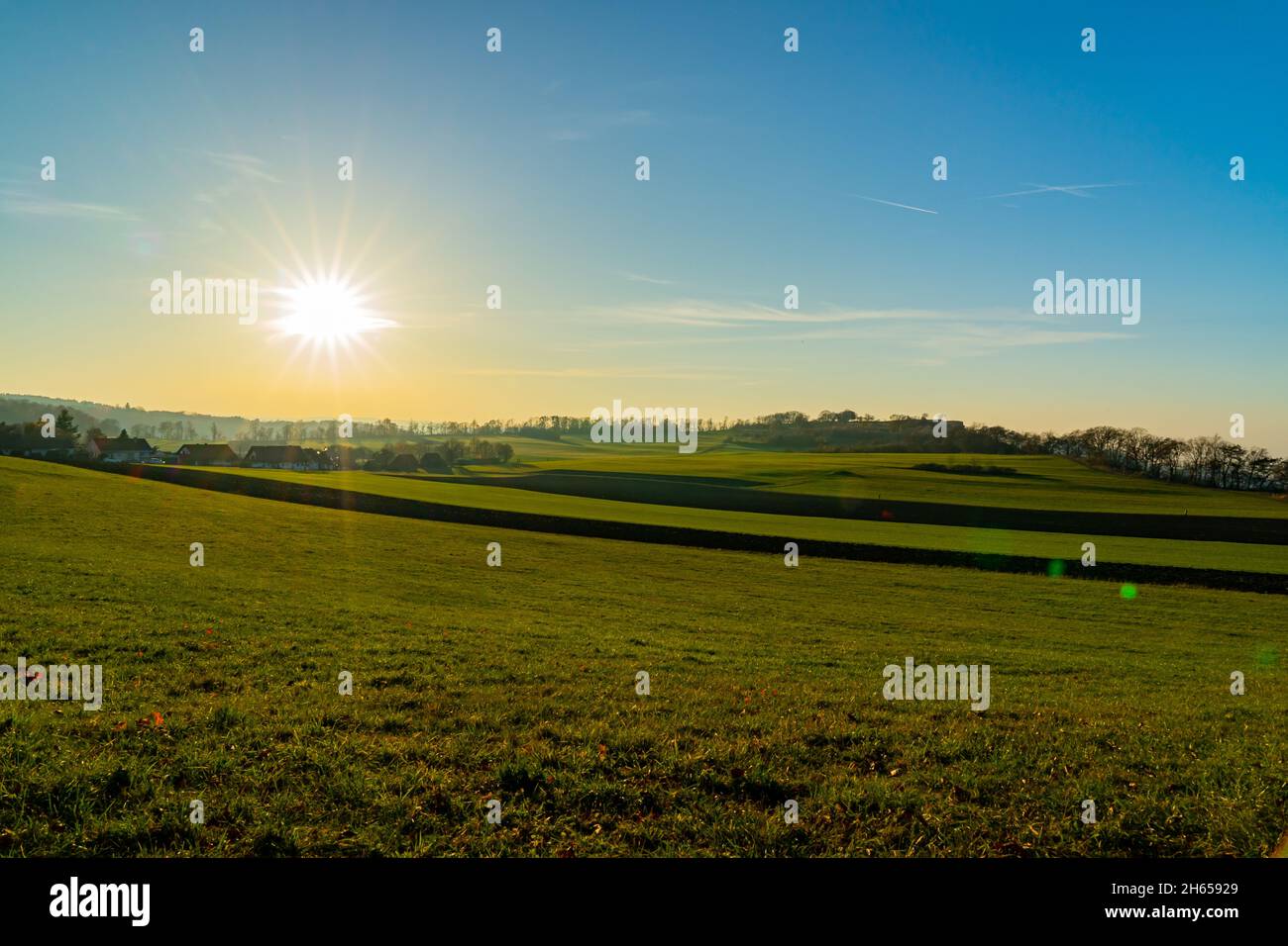 Nice green field hi-res stock photography and images - Alamy