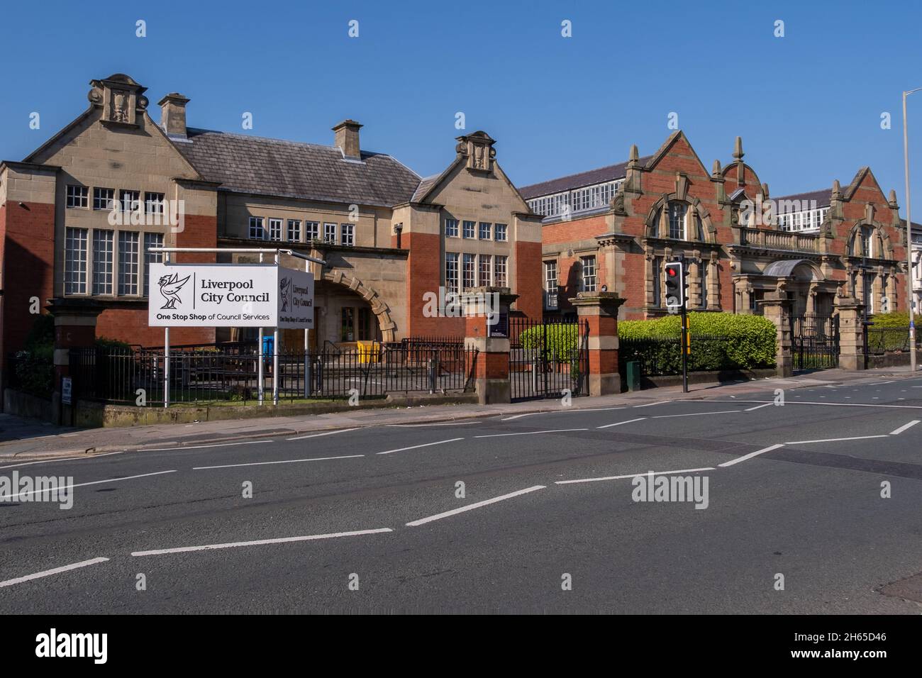 City Council One Stop Shop Wavertree in Liverpool May 2021 Stock Photo