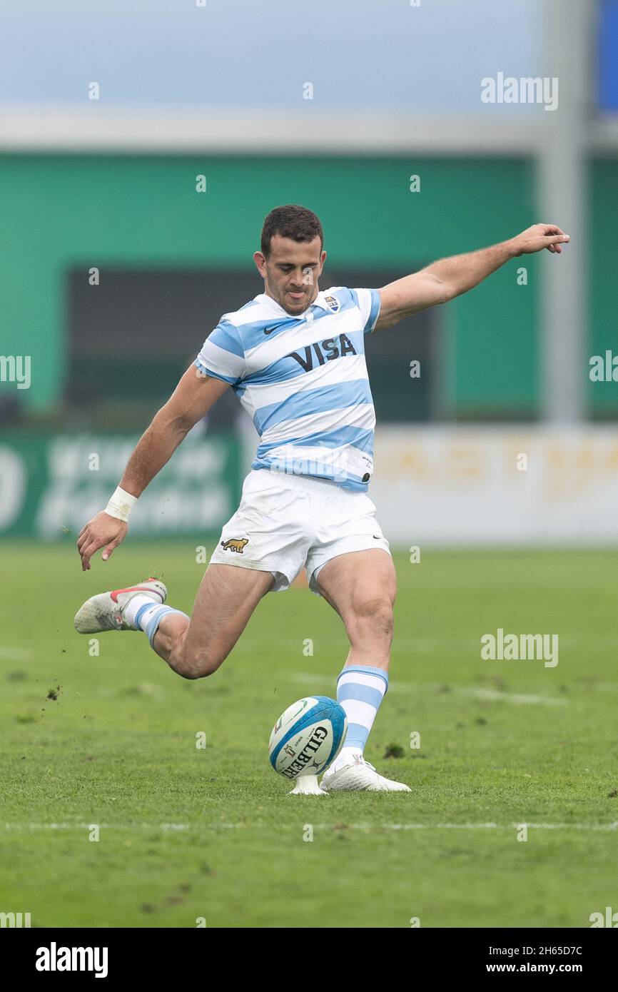 Treviso, Italy. NOV 13TH Emiliano Boffelli during the Friendly International match between Italy and Argentina at Stadio Comunale di Monigo, Treviso on Saturday 13th November 2021. (Credit: MI News) Credit: MI News & Sport /Alamy Live News Stock Photo