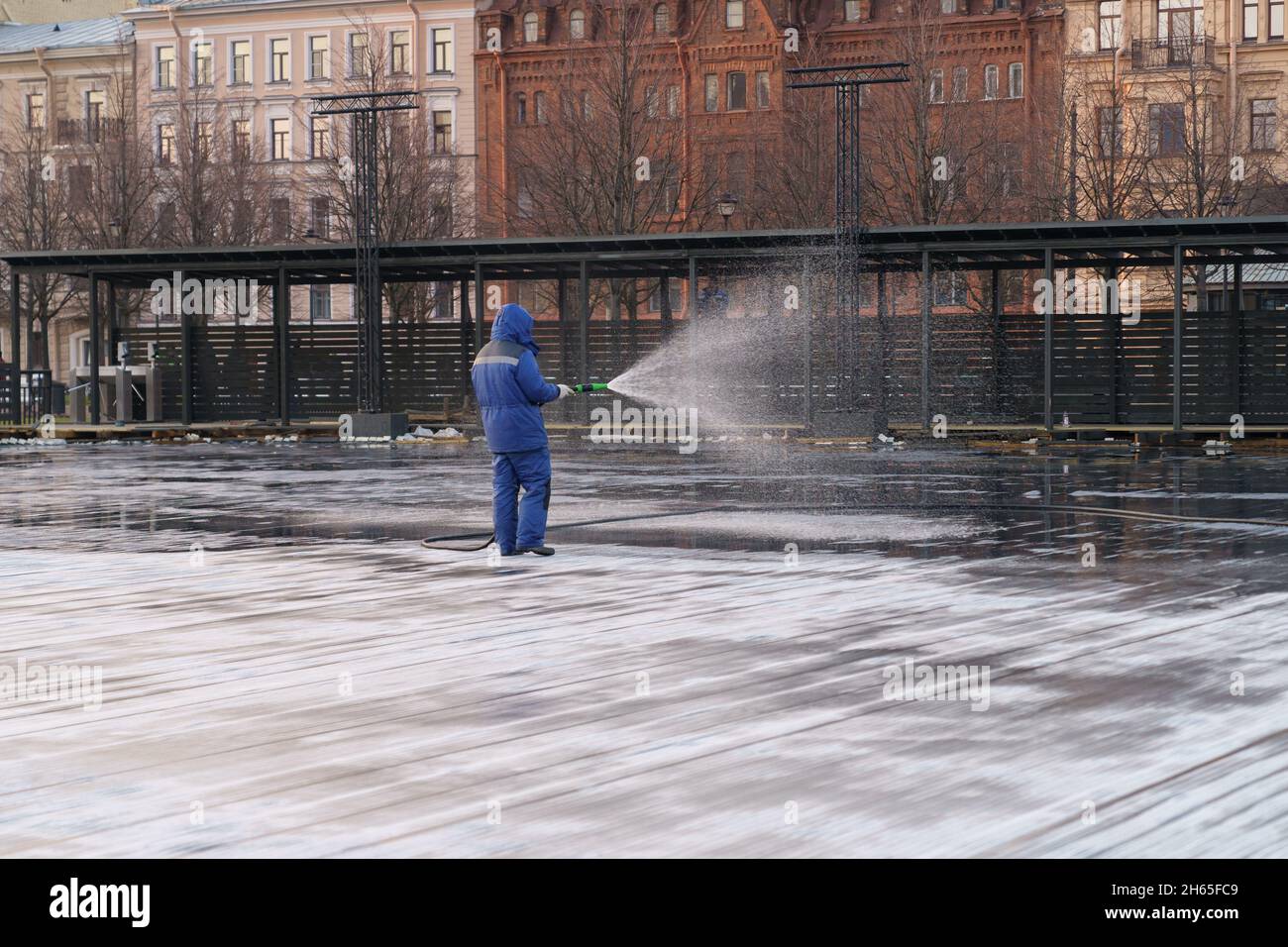 Ice skate spray ice hi-res stock photography and images - Alamy
