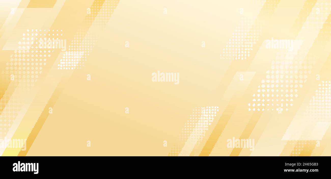 Abstract yellow diagonal stripes geometric with halftone effect ...